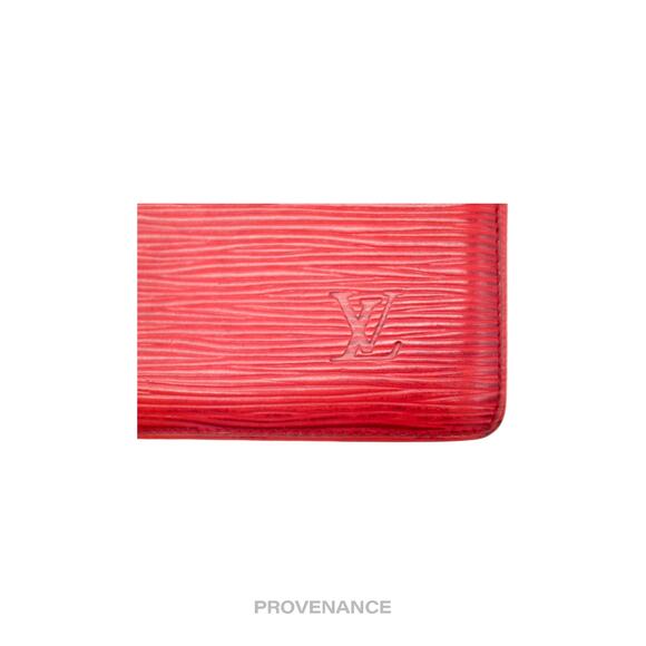 🔴 Louis Vuitton MALLETIER Marco Wallet - Red Epi Leather - Picture 6 of 10